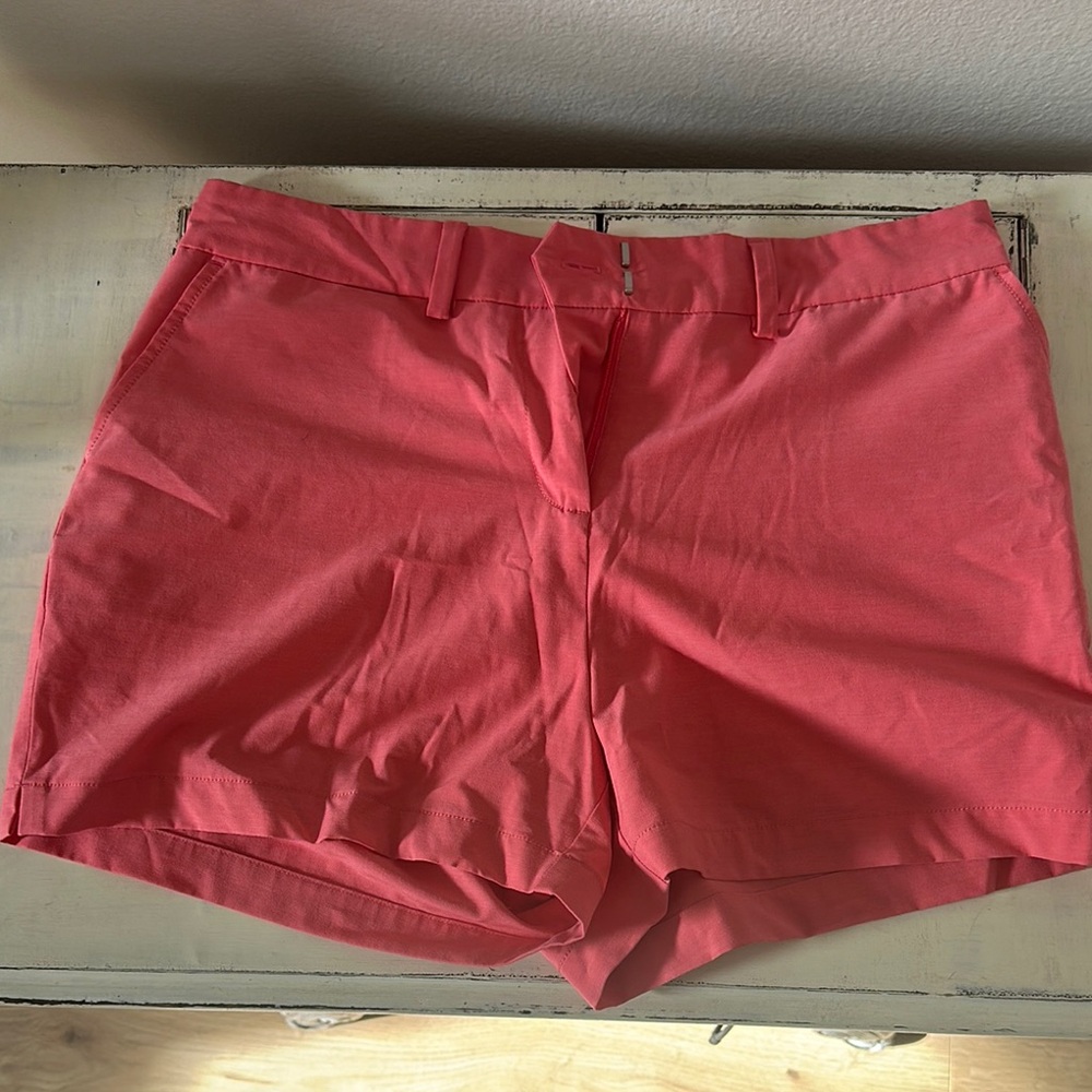Southern Tide Coral Pink Women’s Bermuda Shorts